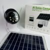 Cámara 2 Antenas Con Panel Solar